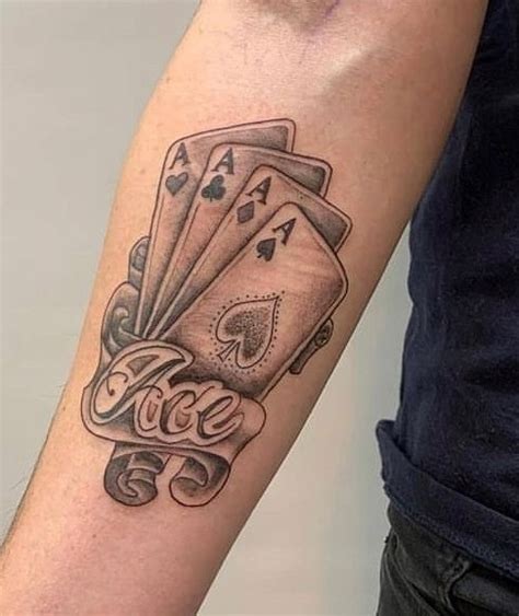 ace tattoo|ace tattoos for men.